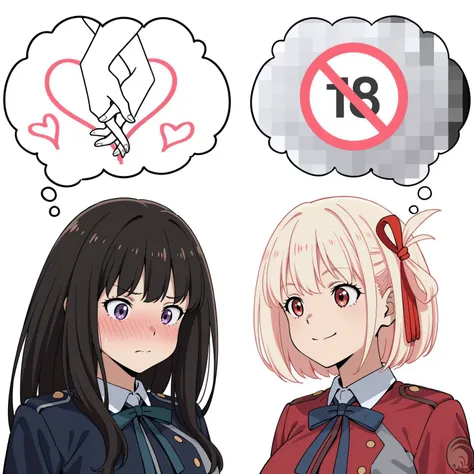 My thought and her thought - Another Ship Dynamic I Enjoy (Meme)