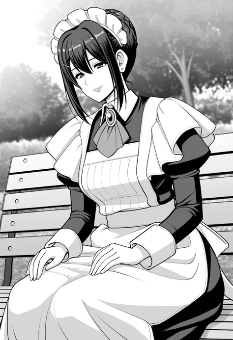 Misato Kanako [Illustrious] - Maid no Oshigoto