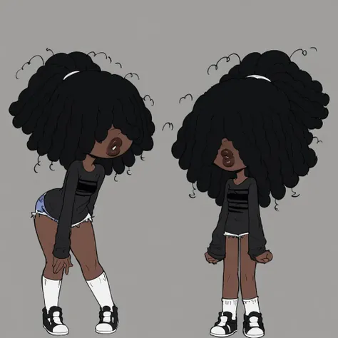 Blucy loud V3 (the loud house blackversion)