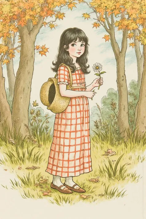 Crinolines and Crayons: Kate Greenaway Victorian Children's Book Illustration Style