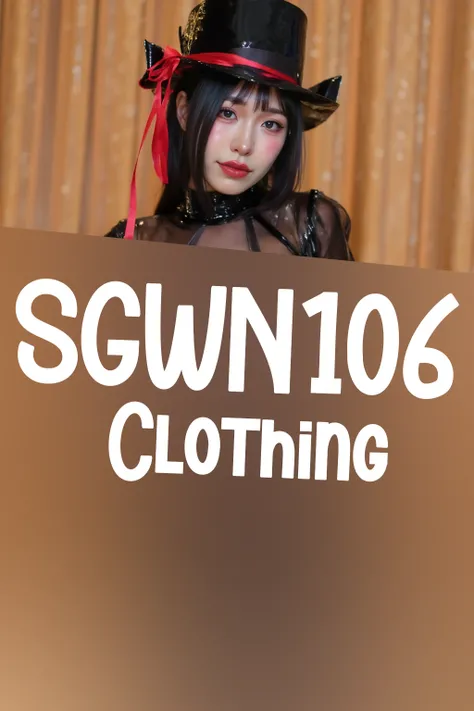 [Flux.1D] 0106 - Black Latex See-Through Magician Clothing