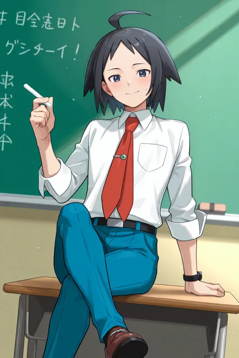 Cheren (Multiple Outfits) - Pokémon - (Pony) / (Illustrious)