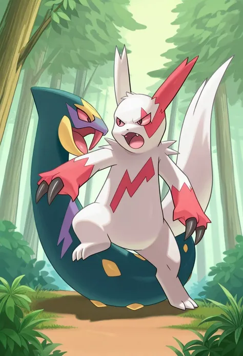 Mangriff/Zangoose/ザングース  (Pokémon) - IL + Shiny Form [REQUESTED]