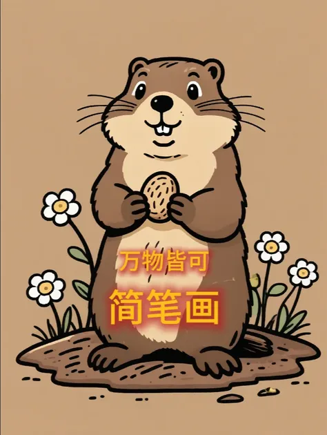 Stick figure drawing简笔画