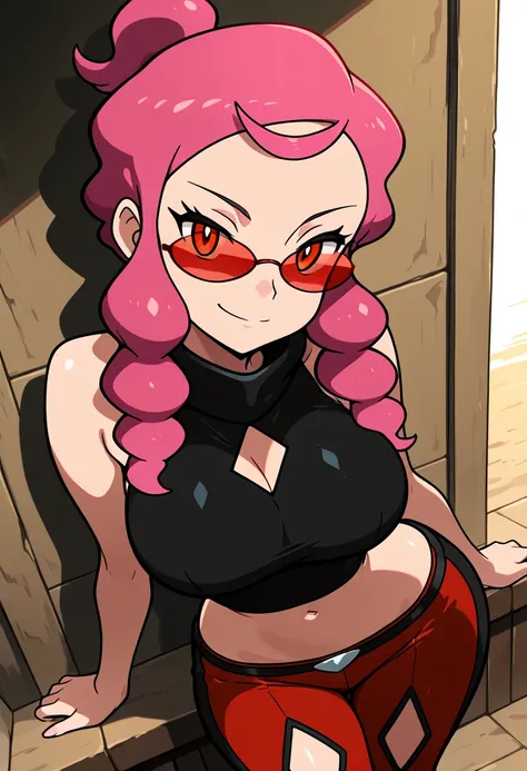 Malva: Kalos Elite Four: Fire | パキラ (Pokemon) [Illustrious]