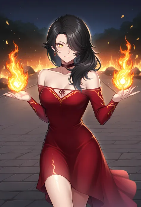Cinder Fall - RWBY - Illustrious