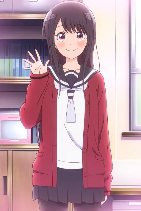 Yukishiro Nanako Anime style (illustrious) 雪白 七々子 (川柳少女)  Senryu Girl / Senryuu shoujo