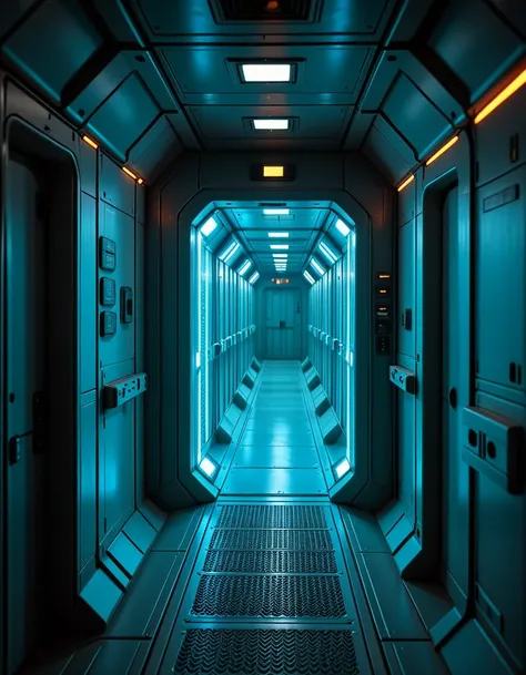 futuristic prison cell