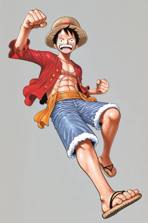 [illustrious XL] Manga- Eiichiro Oda/尾田荣一郎《ONE PIECE》/《海贼王》- Artist Style