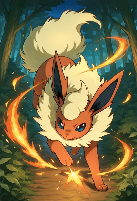 Flareon: Fire Booster Eevee  | ブースター(Pokedex #0136) [ANIMA & IL]_rel_260420