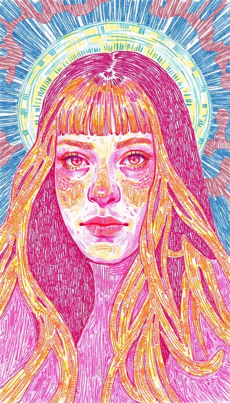 Raw illustrator (pen, pencil & marker)