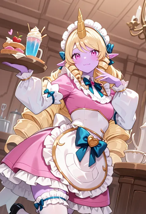 Soraka Cafe Cuties (League of Legends)-Illustrious