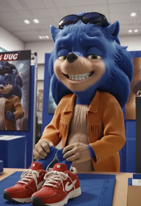 Ugly Sonic (Chip 'N Dale version)