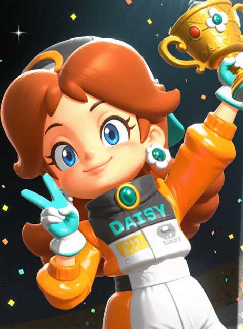 Princess Daisy (Pro Racer Outfit) - Mario Kart World