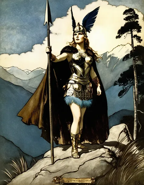 Arthur Rackham Style XL Nr. 1