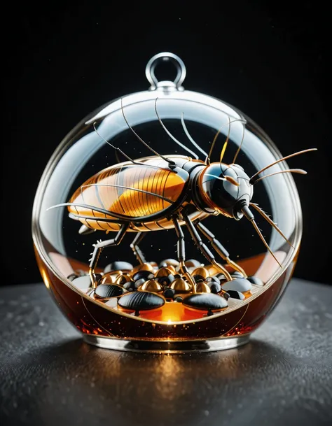 Made in glass illu