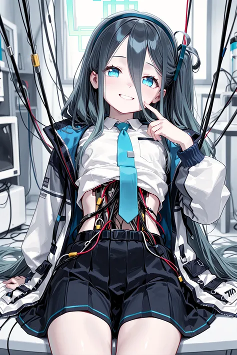 mechanical built-in [内臓ケーブル]  <ILL>