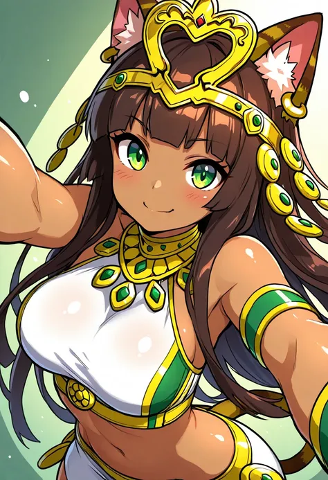 Bastet: Goddess of Cats | Ⲟⲩⲃⲁⲥⲧⲉ (Puzzle and Dragon) [Illustrious & Pony]