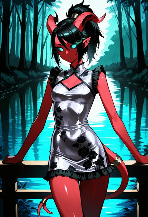 Goth Qipao Dress