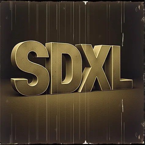 Vintage TV Noise - SDXL