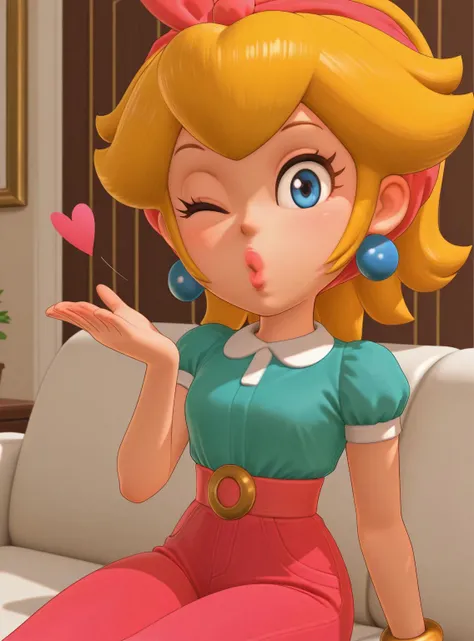 Princess Peach (Touring Outfit) - Mario Kart World