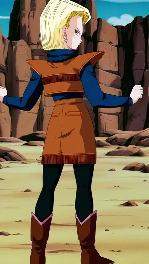 Android 18 DBZ illustrious
