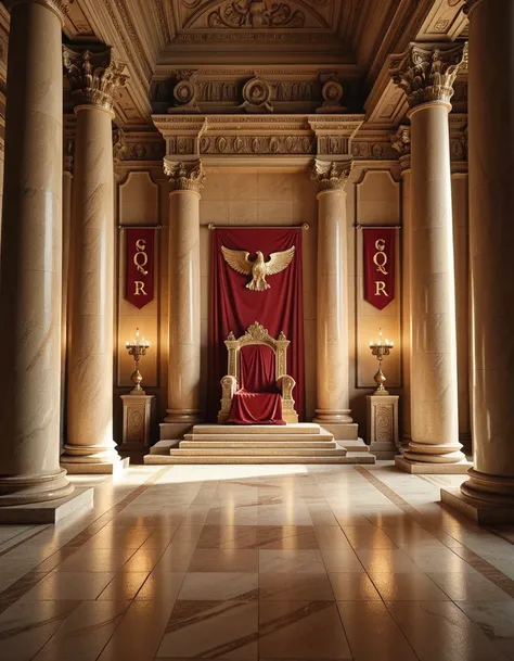 Roman throne room illu