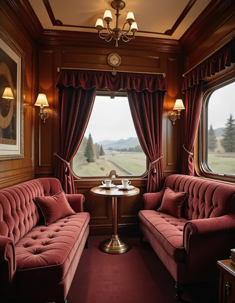 luxurious private cabin illu