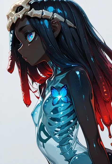 See-trough Body | CONCEPT | Slime, Android & Bones.