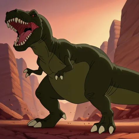 Sharptooth and Ducky Experiment (land before time) illustrious