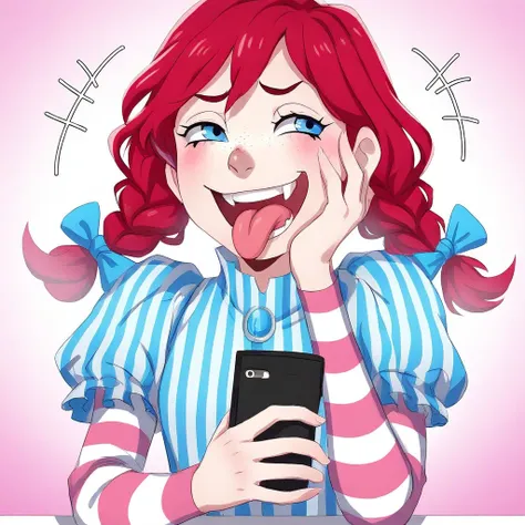 Wendy's Mascot / Smug Wendy - by gisa