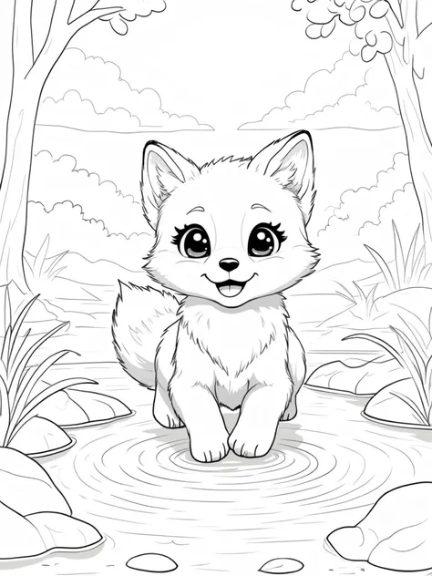 Coloring Book Flux LoRa