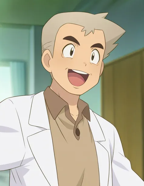Samuel Oak (Professor Oak from Pokemon) オーキド ユキナリ博士