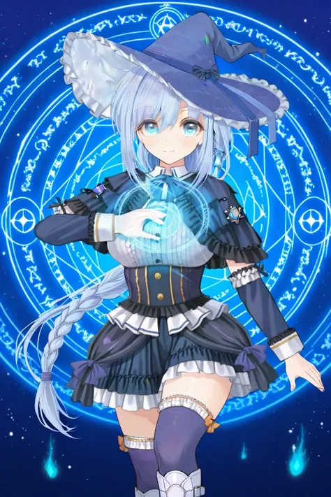 Blue Mage Luna（蒼魔導士ルーナ） Illustrious