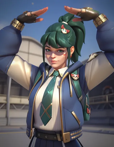 Sophomore Kiriko Skin (Illus & Pony)