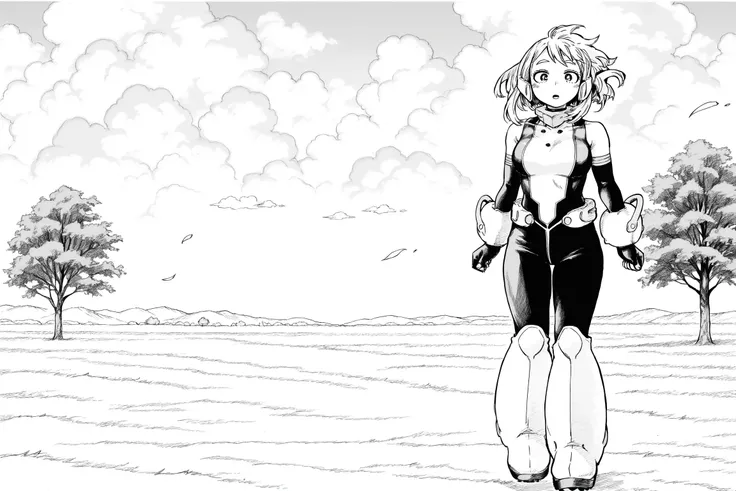 Ochako Uraraka, Mina Ashido, Himiko Toga, Kyoka Jiro, Rumi Usagiyama (Mirko), Nejire Hado, Tsuyu Asui, Momo Yaoyorozu - My Hero Academia characters by MetalchromeX