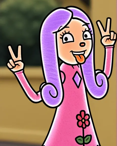 [COMMISSION] Daffinee Toilette (Pinky Dinky Doo)