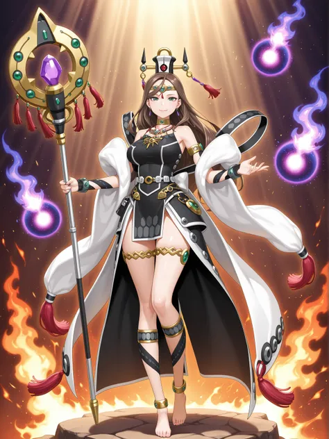 Yu-Gi-Oh! - Chaos Allure Queen & Allure Queen lv7 (魅惑の女王 ＬＶ７& 混沌なる魅惑の女王) illus/PonyXL