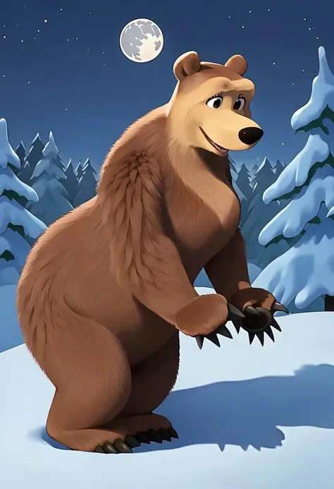 LADY BEAR - MASHA AND THE BEAR [PONY//ILLUST]_rel_260420