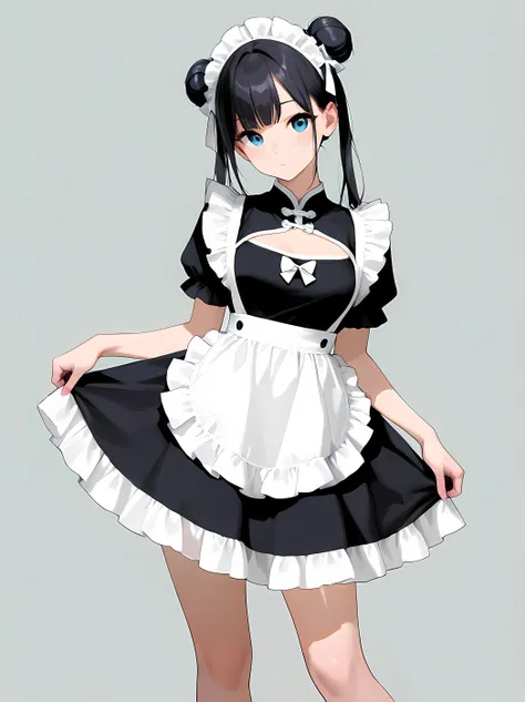 チャイナメイド/china maid(XL,pony,ill,SD)