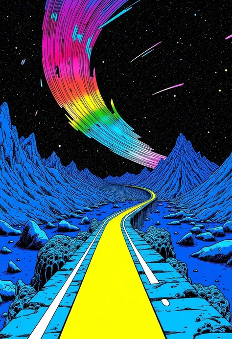 Rogue Ligne Claire Comic Book Illustrator