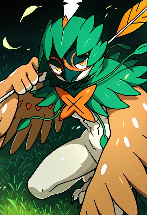 Decidueye: Arrow Quill | ジュナイパー (Pokedex #0724) [Illustrious]