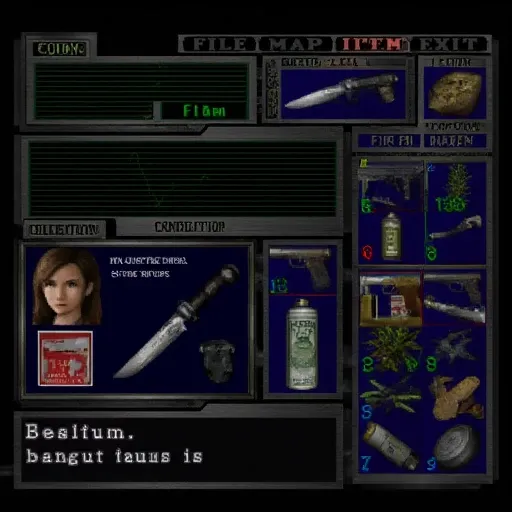 Resident Evil Classic Inventory [Flux]