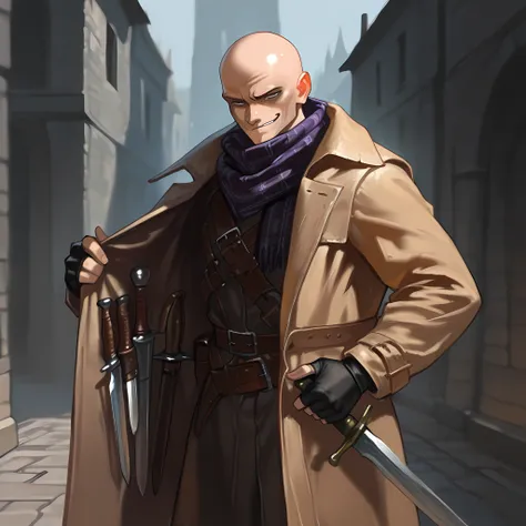 Trenchcoat Merchant - Illustrious