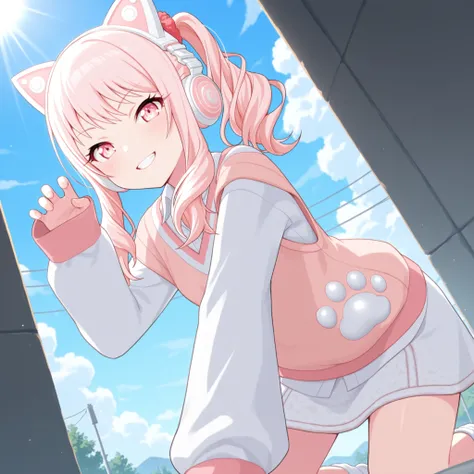 Cute White Kitty (Akiyama Mizuki) / Project SEKAI