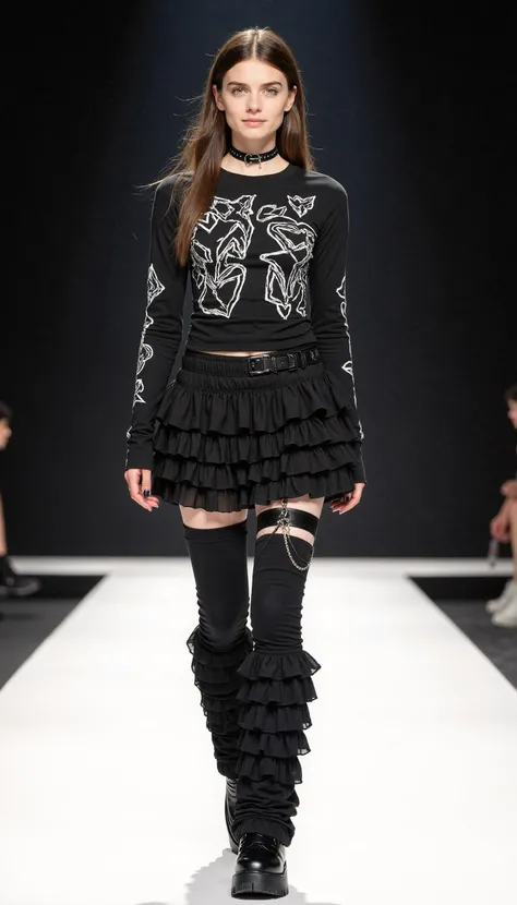 Y2K BLACK OUTFIT [FLUX] | 616 minutes