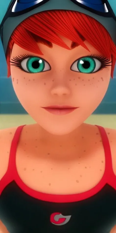 Ondine, Ladybug, Miraculous. Different models and attires.