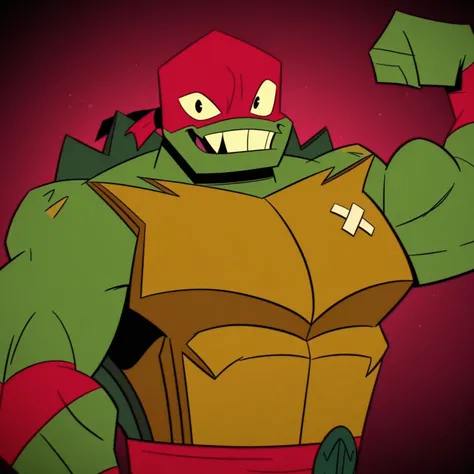 Rise of the Tmnt - Raphael, Leonardo, Michelangelo and Donatello