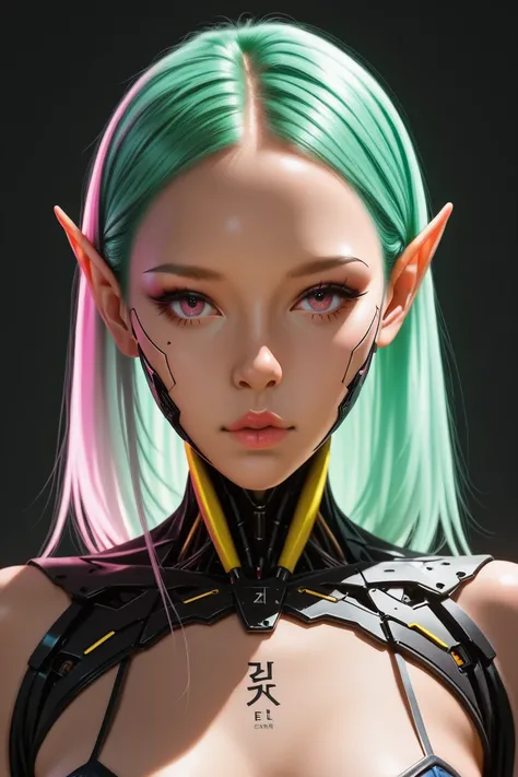 Neon Biomech style illustriousXL