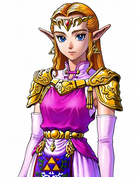Adult Princess Zelda (The Legend of Zelda: Ocarina of Time) Official Art Style [Illustrious-XL]